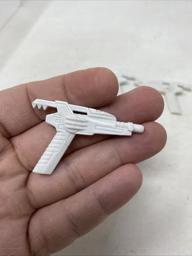 Lot Of 4 Power Ranger Toy Gun Blasters Weapons White Bandai Action Figures Acces — photo 3