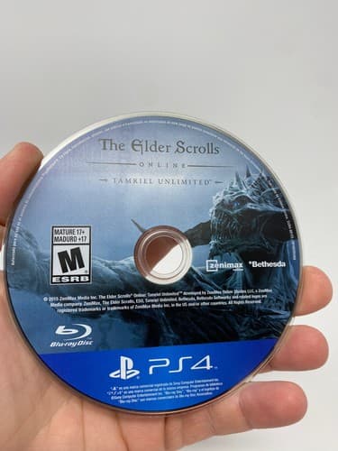 The Elder Scrolls Online: Tamriel Unlimited (PlayStation 4 PS4) Disc Only Tested — photo 2