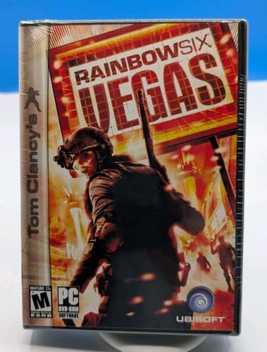 Tom Clancys Rainbow Six Vegas Game, Manual DVD-ROM For PC Windows New Sealed  — photo 4