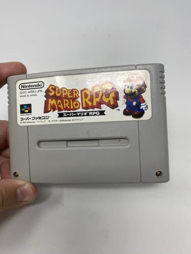 Super Mario RPG SFC Nintendo Super Famicom SNES Japan Import US Seller Loose — photo 4