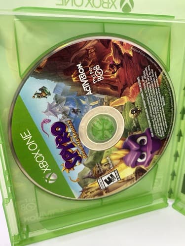 Spyro Reignited Remastered Trilogy (Microsoft Xbox One, 2018) Game & Case — photo 5
