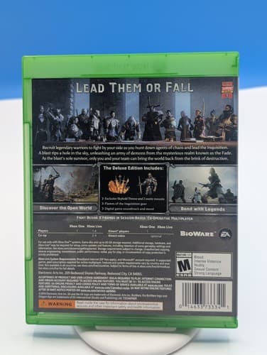 Dragon Age Inquisition Deluxe Edition Xbox One Complete CIB Microsoft  — photo 2