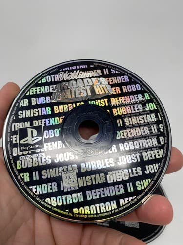Lot of 2 Williams Midway Arcades Greatest Hits Atari PlayStation 1 PS1 Disc Only — photo 3