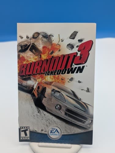 Burnout 3 Takedown (Sony PlayStation 2 PS2, 2004) CIB Complete w/Manual Tested — photo 4
