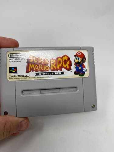 Super Mario RPG SFC Super Famicom Nintendo Japan Import Cartridge SHVC-3J — photo 2