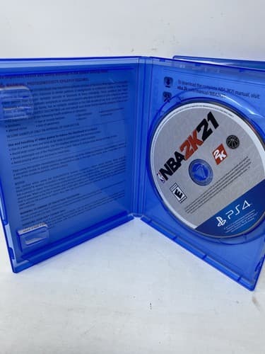 NBA 2K19 & 2K21 Lot Of 2 Games for PS4 Playstation 4 Ships Fast Tested — photo 5