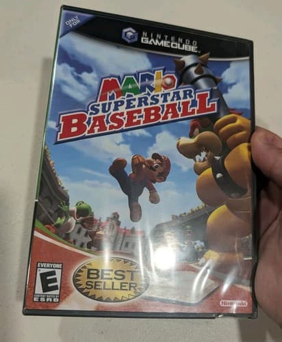 Mario Superstar Baseball (Nintendo GameCube, 2005) SEALED NEW — photo 4