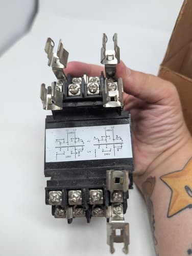 🔥HPS PH75MQMJ TRANSFORMER 75VA 50/60Hz 480V, Used, Free Ship🇺🇸 — photo 4
