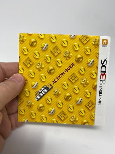 New Super Mario Bros. 2 (Nintendo 3DS, 2012) **MANUAL ONLY**