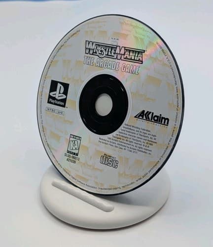 WrestleMania: The Arcade Game PS2 Longbox case broken w/ instructions Look — photo 9