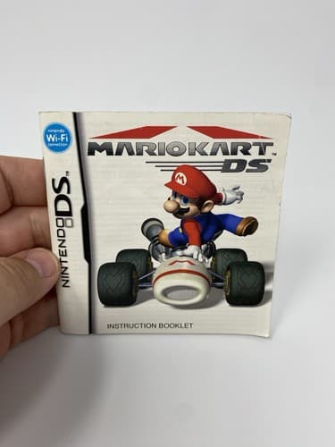 2011 Nintendo 3DS Mario Kart 7 Manual Only No Game Or Box