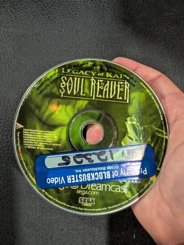 Legacy of Kain: Soul Reaver (Sega Dreamcast, 2000) TESTED DISC ONLY