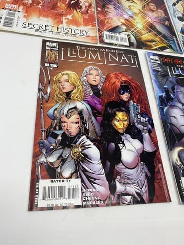 Marvel Comics New Avengers: Illuminati #1 2 3 4 5 NM Complete 1-5 Series 2007 — photo 5