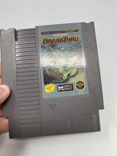 BreakThru (Nintendo Entertainment System, 1987) Authentic Cart - Tested Cleaned — photo 4