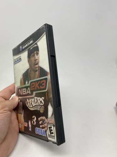 NBA 2K3 Basketball (Nintendo GameCube, 2002) Tested NO MANUAL — photo 2