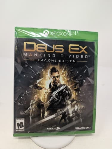 Deus Ex: Mankind Divided - Day One Edition XBOX One Brand New + Factory Sealed