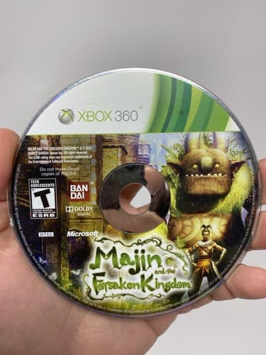 Majin and the Forsaken Kingdom (Xbox 360, 2010) DISC ONLY