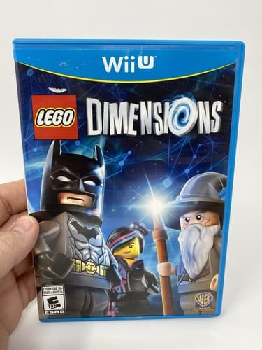 Nintendo Wii U 2 Game Lot LEGO Dimensions & Disney Infinity Ships Fast Authentic — photo 9