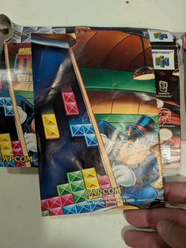 Magical Tetris Challenge Game, Manual & Rough Box N64 | Tested Working, Nintendo — photo 5