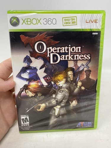 Operation Darkness (Microsoft Xbox 360, 2008) Atlus Factory Sealed Brand NEW