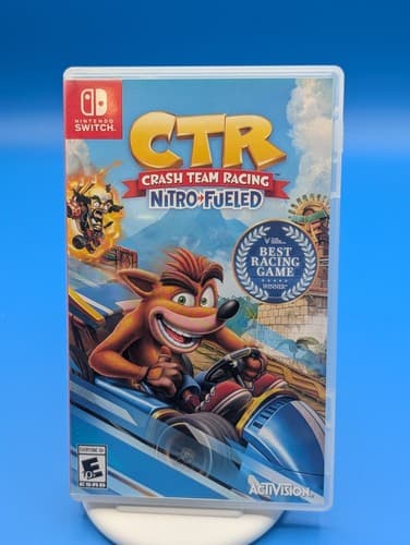 Crash Team Racing: Nitro Fueled (Nintendo Switch) - Cartridge & Case, TESTED