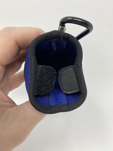 Nintendo DS carrying case pouch bag games blue Authentic Ships Fast — photo 3