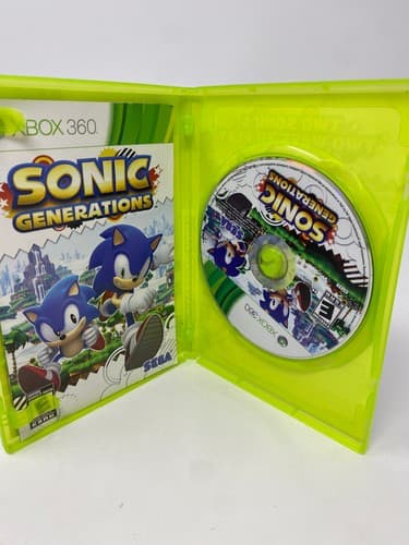 Sonic Generations Xbox 360 Platinum Hits CIB Complete with Manual TESTED — photo 8
