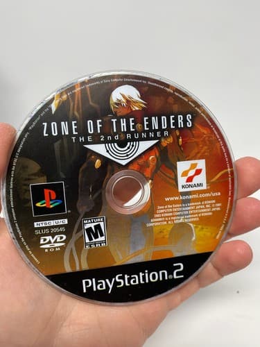Zone of the Enders: The 2nd Runner PS2 Sony PlayStation 2 DISC Only Authentic
