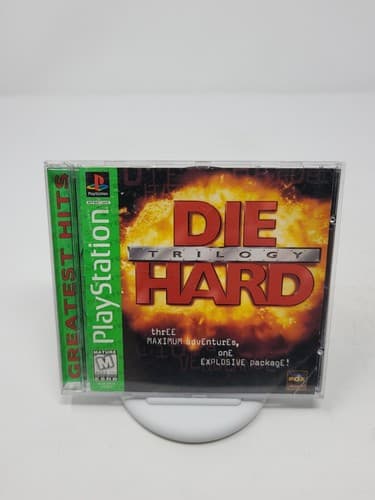 Die Hard Trilogy PS1 CIB (Sony PlayStation 1) Complete with Manual, Tested 