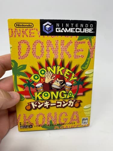 Donkey Konga Gamecube - NTSC-J Japan Import US Seller - CIB Complete
