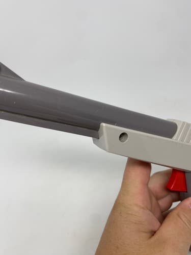 Vintage 1985 Nintendo NES Zapper Gray Model NES-005 Made in Japan OEM — photo 9