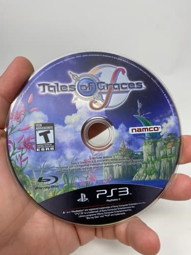 Tales of Graces F (Sony PlayStation 3 PS3, 2012) DISC ONLY TESTED — photo 2