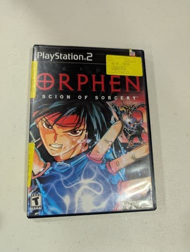 Orphen: Scion of Sorcery PS2 (Sony PlayStation 2, 2000) Tested No Manual