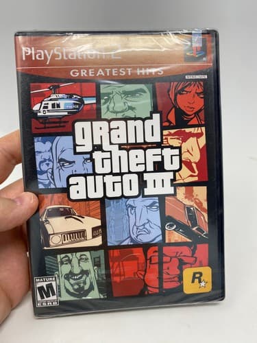 Grand Theft Auto III GTA 3 Sony PlayStation 2 PS2 Greatest Hits NEW Factory Seal — photo 2