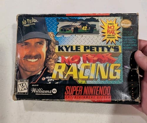 Kyle Petty's No Fear Racing Box Only - Rough Condition