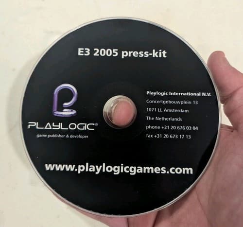 PlayLogic Play Logic E3 2005 Press Kit Disc Only