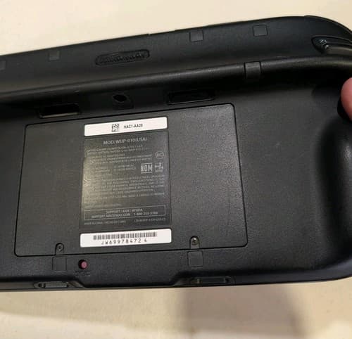 Nintendo Wii U GamePad WUP-010(USA) Black Tablet Only TESTED! WORKS! — photo 7