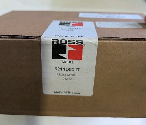 Ross 5211D6017 1" NPT 0-100 PSIG Air Pressure Regulator w/ Gauge — photo 2