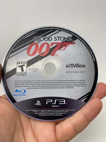 Activision Blood Stone 007 (Sony PlayStation 3, 2010) Disc Only  — photo 2