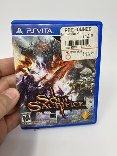 Soul Sacrifice Sony PlayStation PS Vita, 2013 Box Only No Game Authentic
