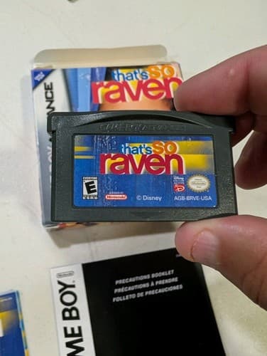 That's So Raven 1 & 2 Gameboy Advance GBA Complete CIB Tested — photo 9
