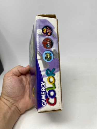 Nintendo Gameboy Color GBC Grape Purple Handheld System CGB-001 w/box — photo 4