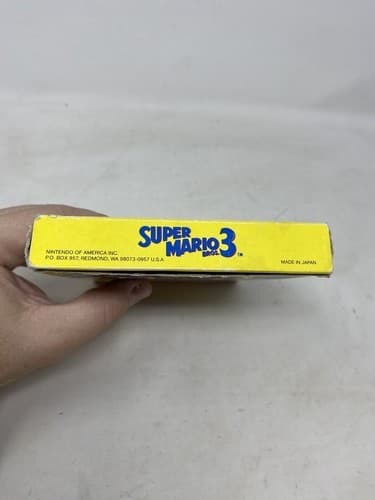 Super Mario Bros. 3 (Nintendo NES, 1990) COMPLETE CIB Ships Fast READ — photo 4