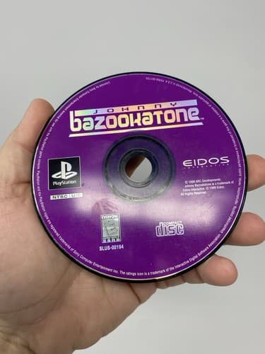Johnny Bazookatone Playstation 1 PS1 Disc Only Tested Authentic — photo 3