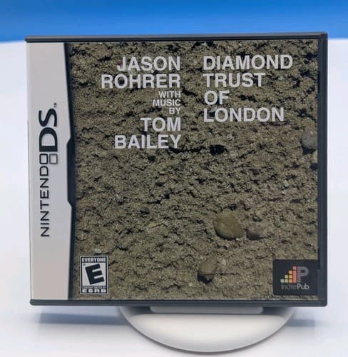 Diamond Trust Of London Nintendo DS, Very Rare, Jason Rohrer, Tom Bailey CIB