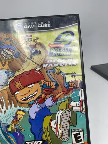 Rocket Power: Beach Bandits (Nintendo GameCube, 2002) Game, Case & Inserts — photo 3