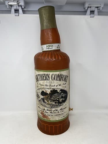 Vintage 80's Southern Comfort Inflatable Bottle Bar Man Cave Advertising 22"