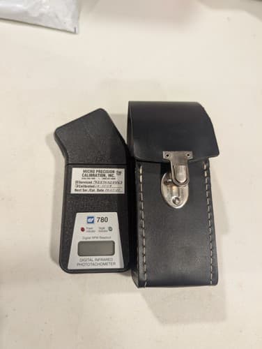 Tif 780 Photo Tachometer Digital Infrared with Carrying Case (Used)
