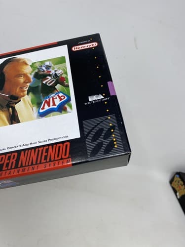 Madden NFL 95 [SNES] *BOX, MANUAL, & CARTRIDGE And Posters NICE Ships Fast — photo 4