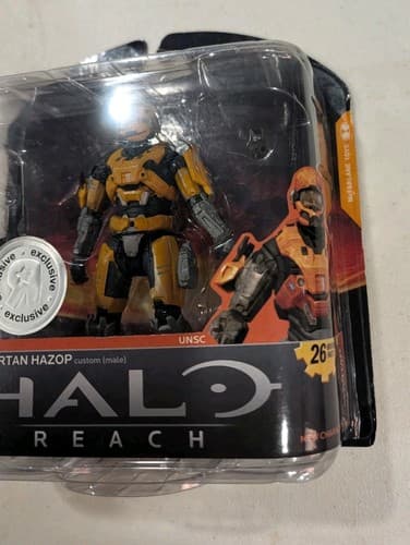 Gold Spartan Hazop Custom Male Series 1 Halo Reach Toys R Us Exclusive NIB — photo 3